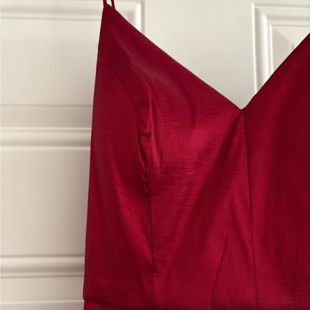B Darlin Vibrant Red Dress